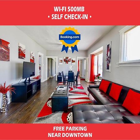 קליבלנד The Rubi Lounge - Spacious Brooklyn Centre Modern Escape Near Downtown With Parking, 300Mb Wifi & Self Check-In מראה חיצוני תמונה