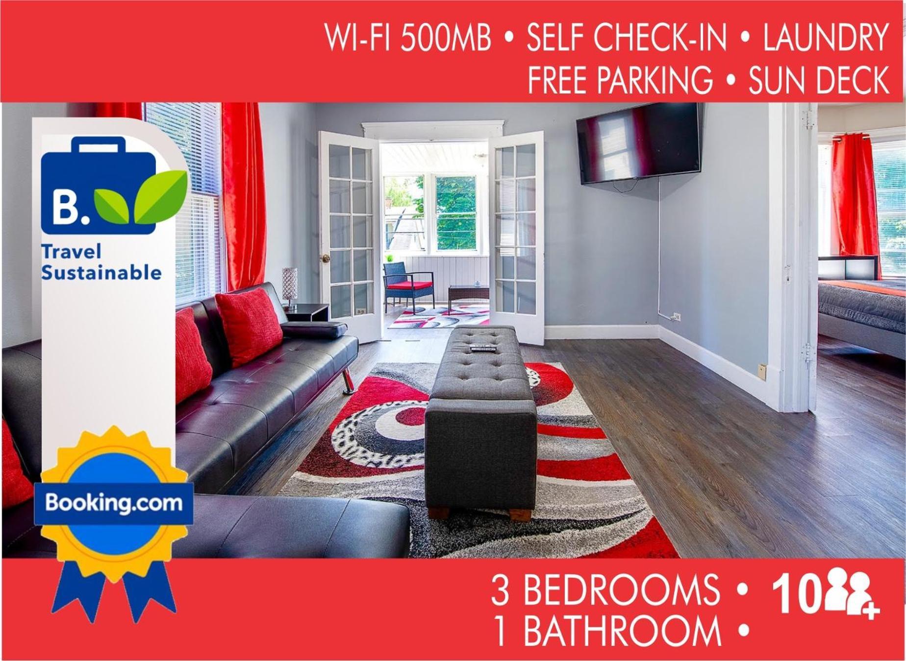 קליבלנד The Rubi Lounge - Spacious Brooklyn Centre Modern Escape Near Downtown With Parking, 300Mb Wifi & Self Check-In מראה חיצוני תמונה